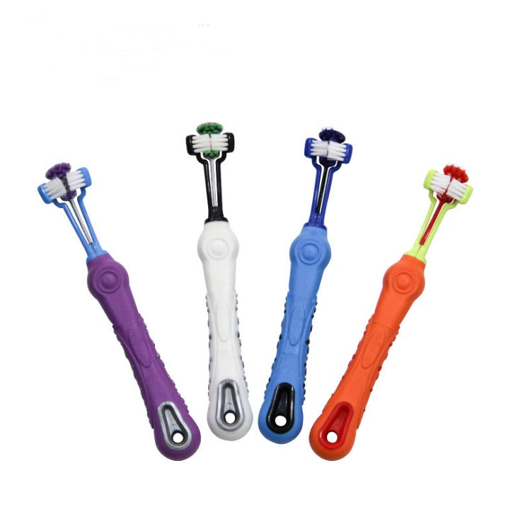 Brosse à Dents Triangulaire pour Chiens - Soin Dentaire