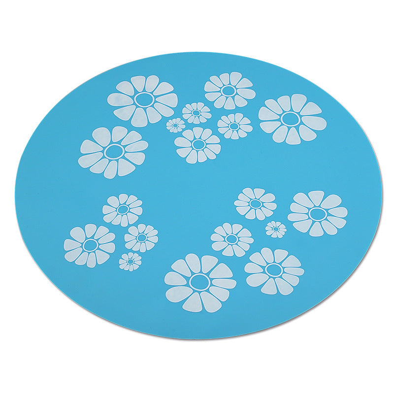 Tapis Antidérapant en Silicone Imperméable pour Distributeur d'Eau pour Animaux
