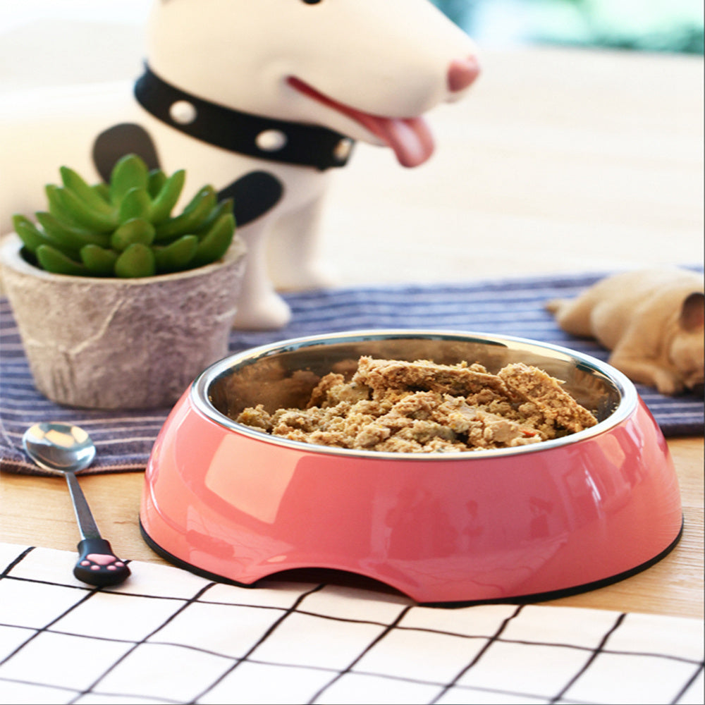 Bols en Acier Inoxydable pour Chiens et Chats - Grande Taille