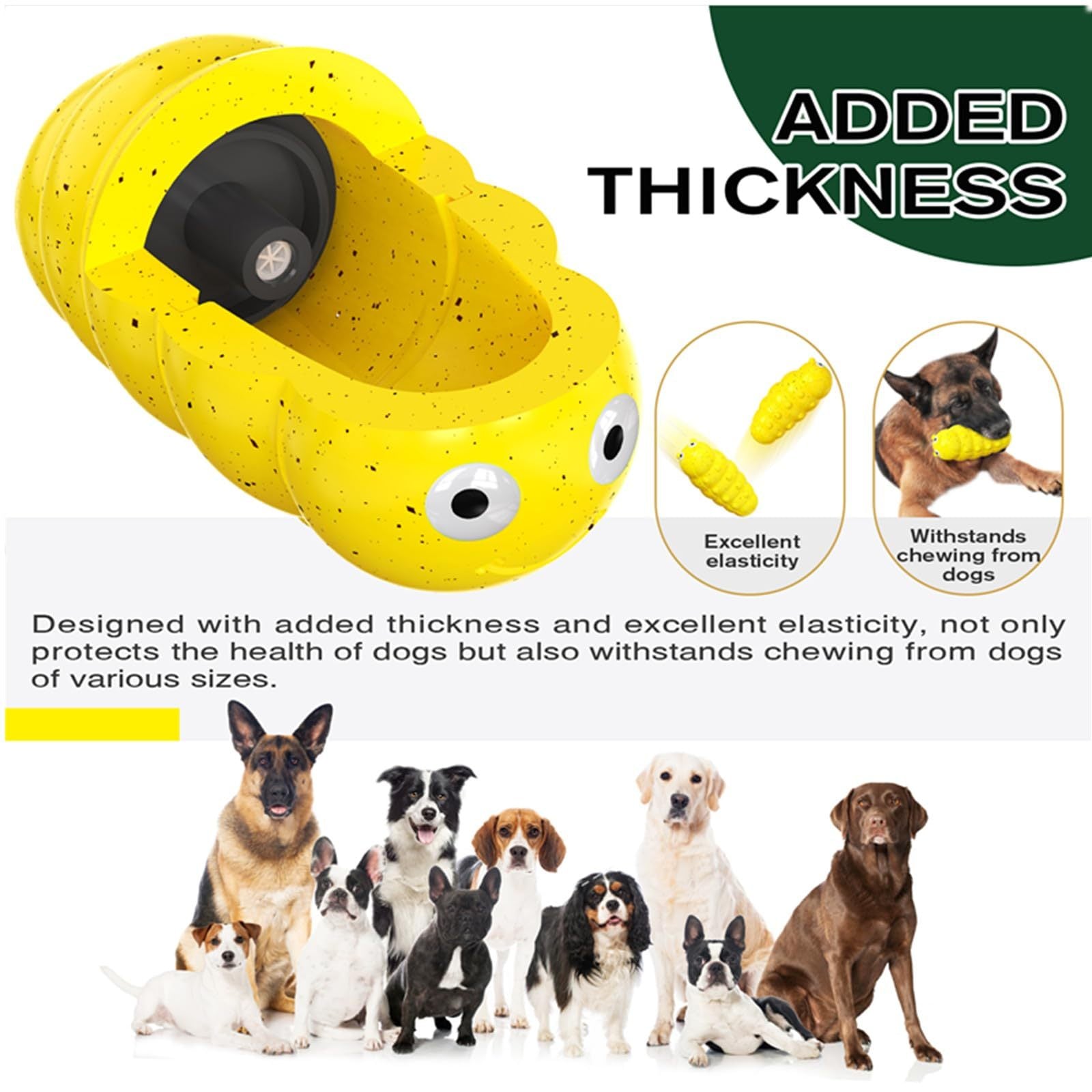 Jouets à Mastiquer Indestructibles pour Chiens