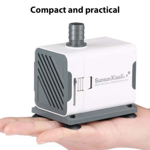 Compact and practical multi-function water pump for aquariums, enhancing aquatic environments seamlessly.
