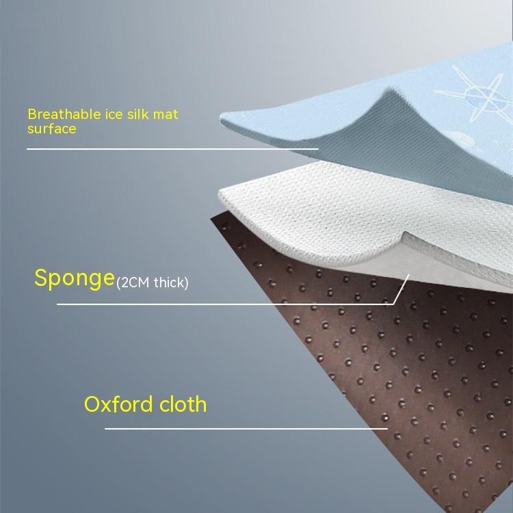 Matelas Été Imperméable pour Chien - Bleu Sable