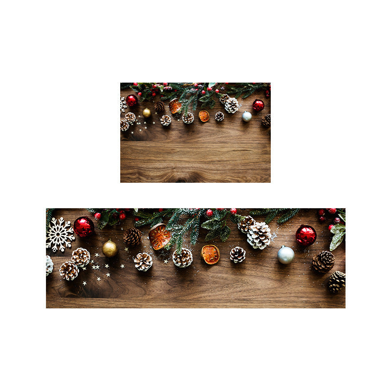 Tapis de Porte Décoratif de Noël