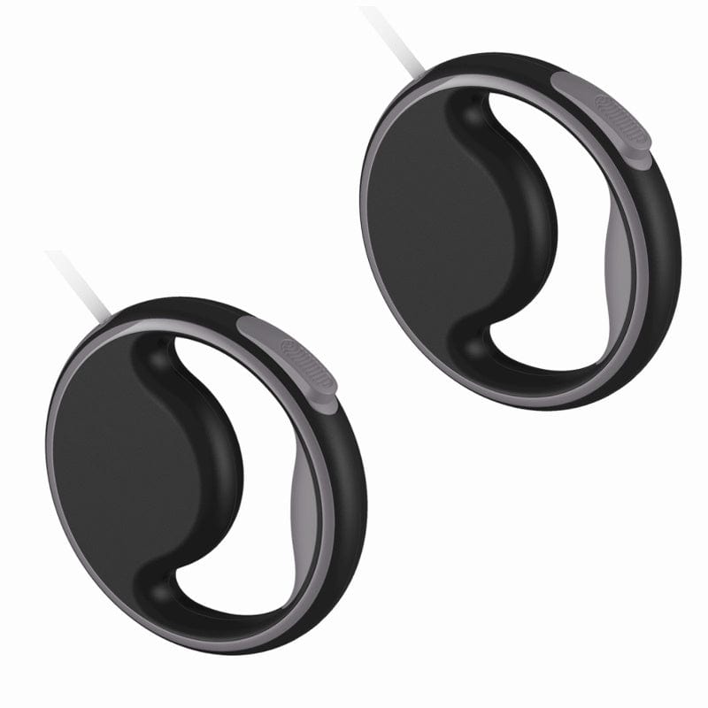 Laisse à chien rétractable avec éclairage automatique, poignée ergonomique pour promenades nocturnes sécurisées.