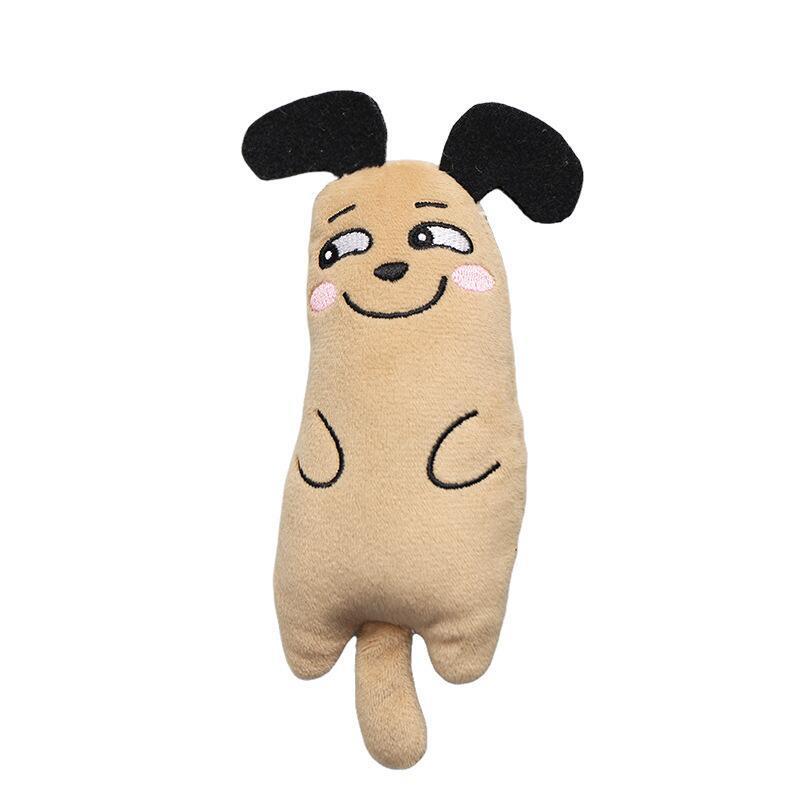 Jouet en Peluche Brodé pour Chat - Mint