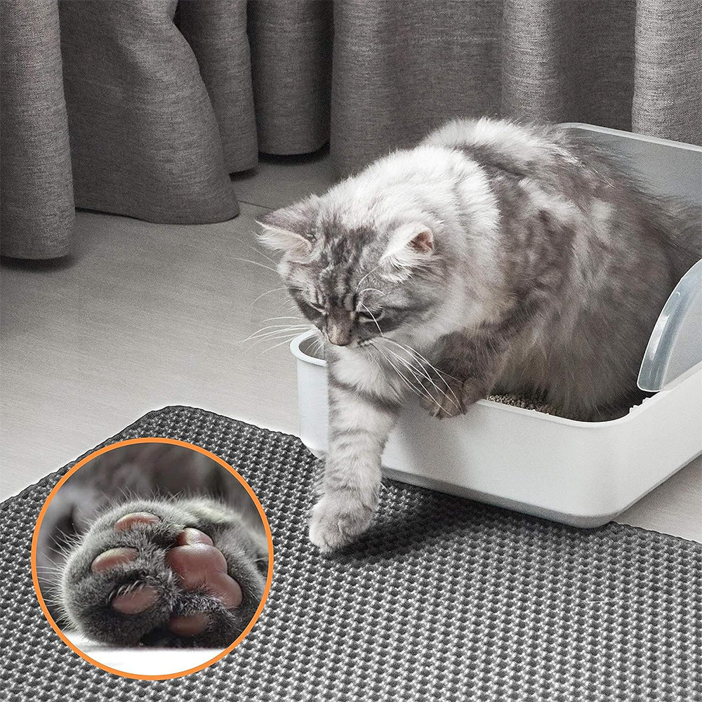 Tapis Antisplash pour Chat en EVA - Mat Anti-sable