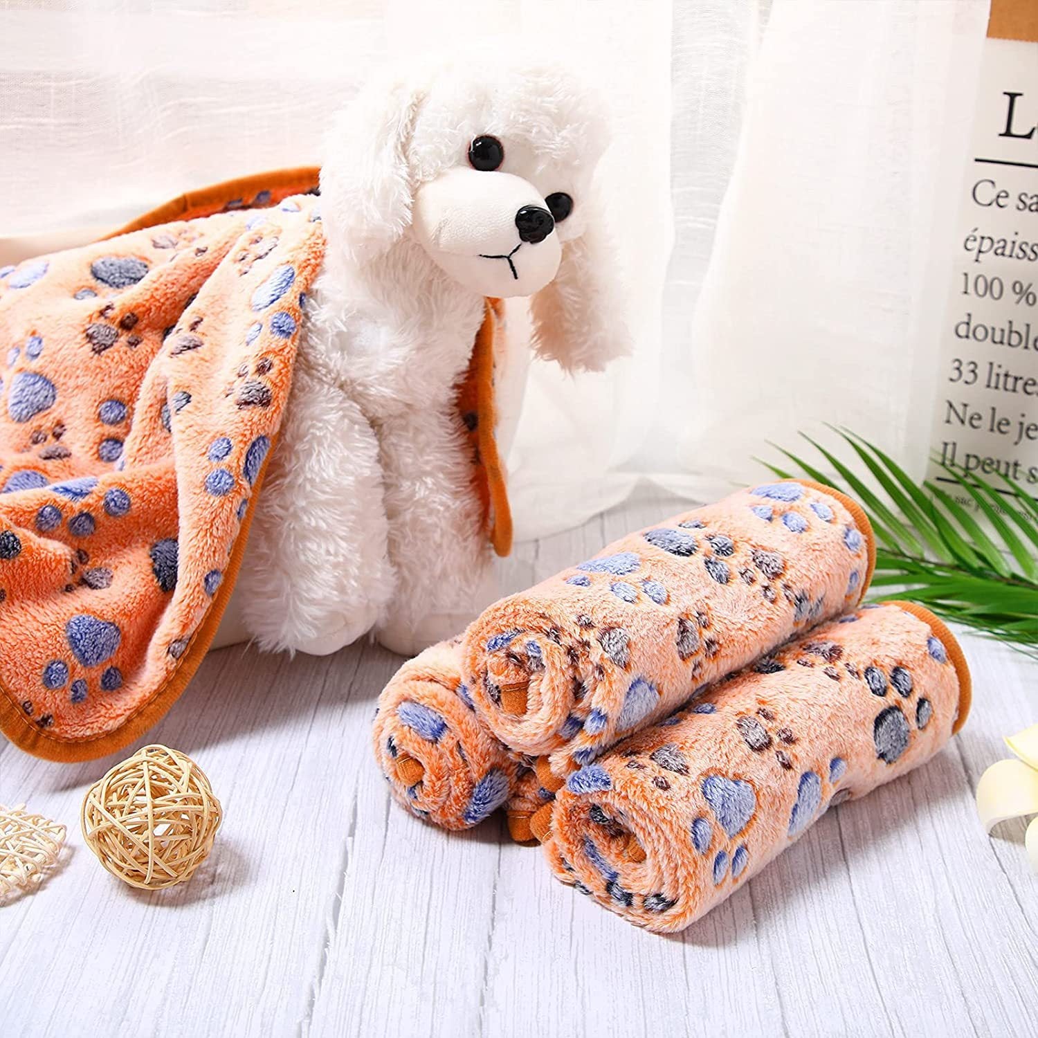 Couverture en Fleece Coral pour Chiens et Chats