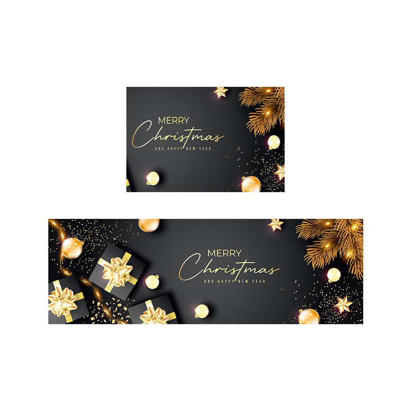 Tapis de Porte Décoratif de Noël