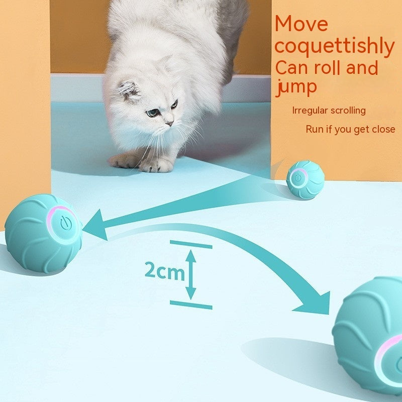 Balle Interactive Automatique pour Chats