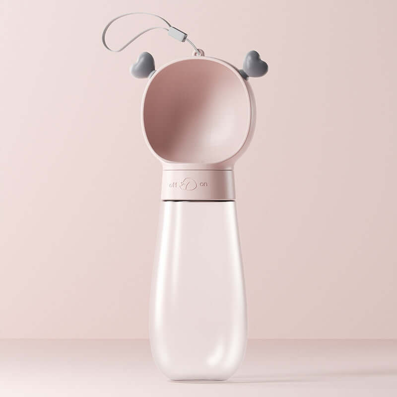 Gobelet d'eau portable pour chiens avec design pratique et mignon pour hydrater votre animal lors des promenades.
