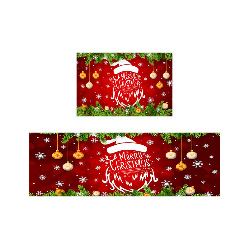 Tapis de Porte Décoratif de Noël