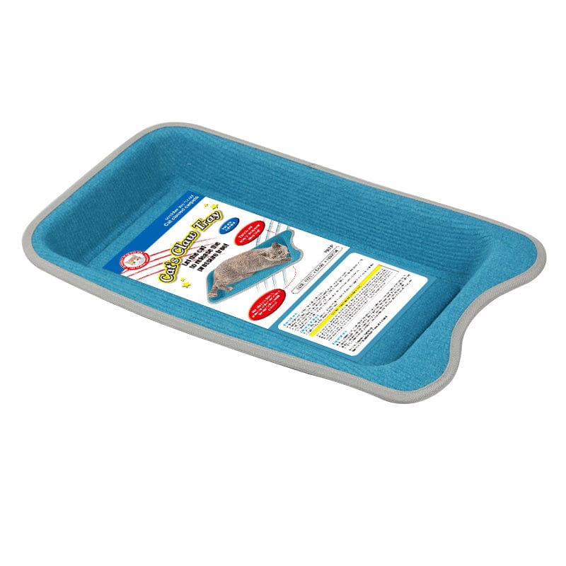 Planche à gratter pour chat en PP, idéale pour divertir votre félin et protéger vos meubles.