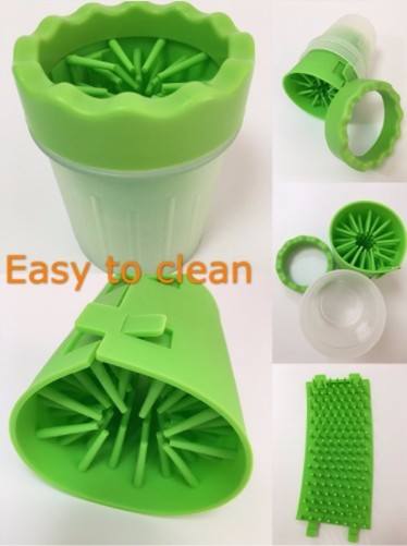 Gobelet Lavage Pattes Chien en Silicone