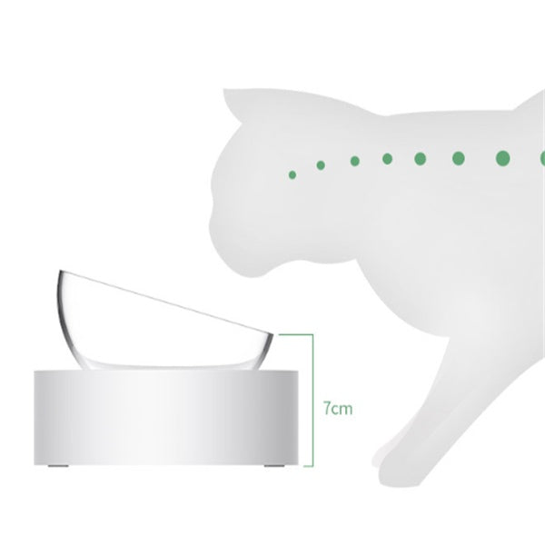 Bol à chat ajustable 15°