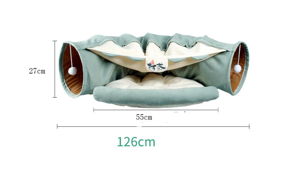 Tunnel de Jeu Interactif pour Chats