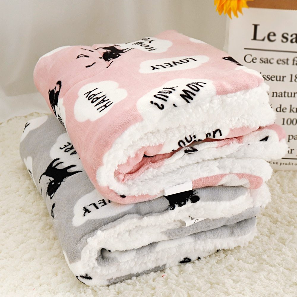Couverture en Agneau pour Animaux de Compagnie