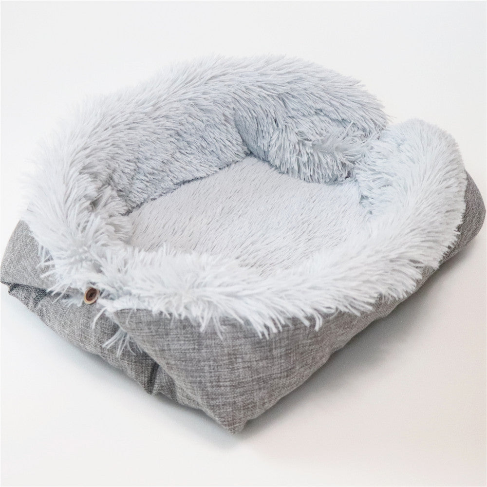 Tapis Doux Pliable pour Animaux de Compagnie
