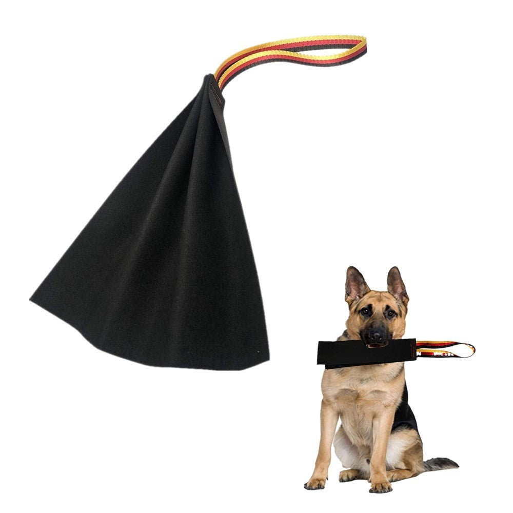 Jouet de Dressage en Cuir Crazy Horse pour Chiens