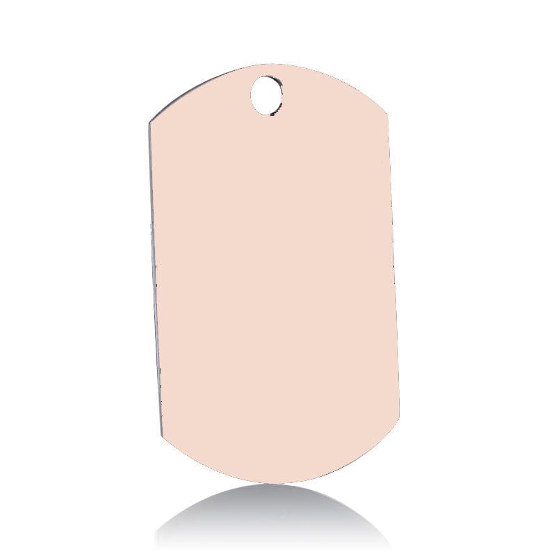 Pendentif anti-perte en acier inoxydable pour animaux, personnalisation disponible pour style et sécurité.