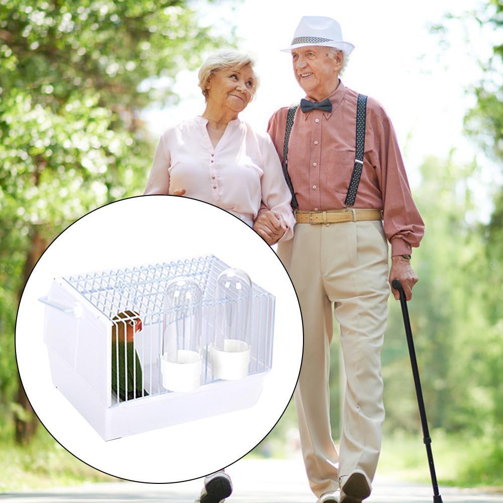 Cage Portable pour Oiseaux avec Accessoires