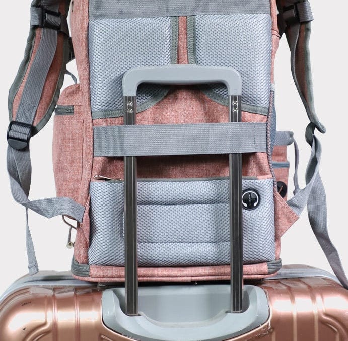 Sac de transport pour petits chiens et chats avec poignée de tirage, design portable et pratique.