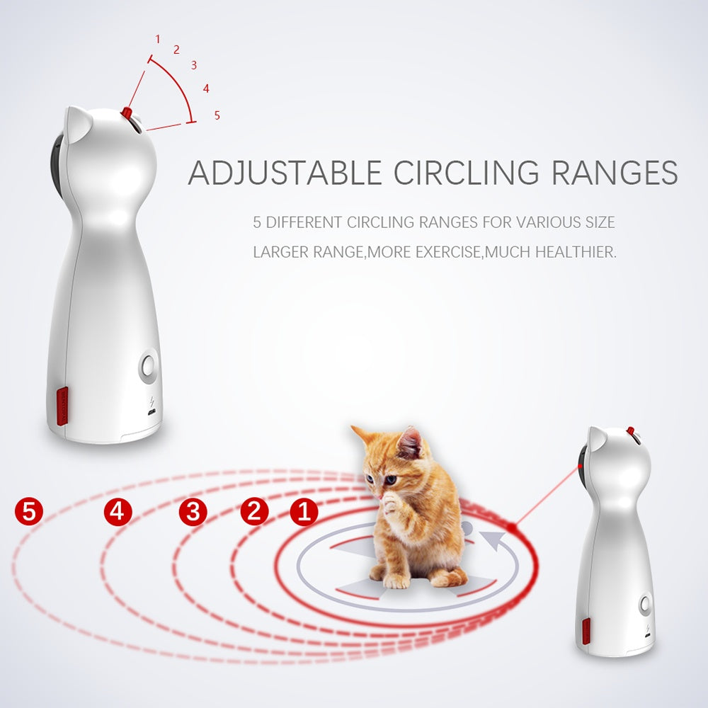 Jouet Laser LED Automatique pour Chats
