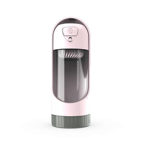 Abreuvoir pour animaux de compagnie de 300ml, conçu pour l'hydratation facile en extérieur et à la maison.