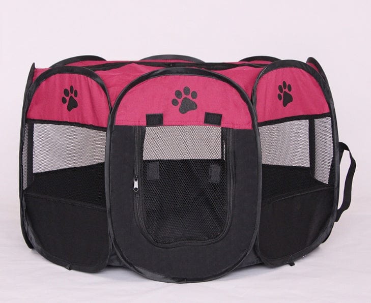 Clôture octogonale pliante pour animaux, tissu Oxford durable, idéale pour chiens et chats.