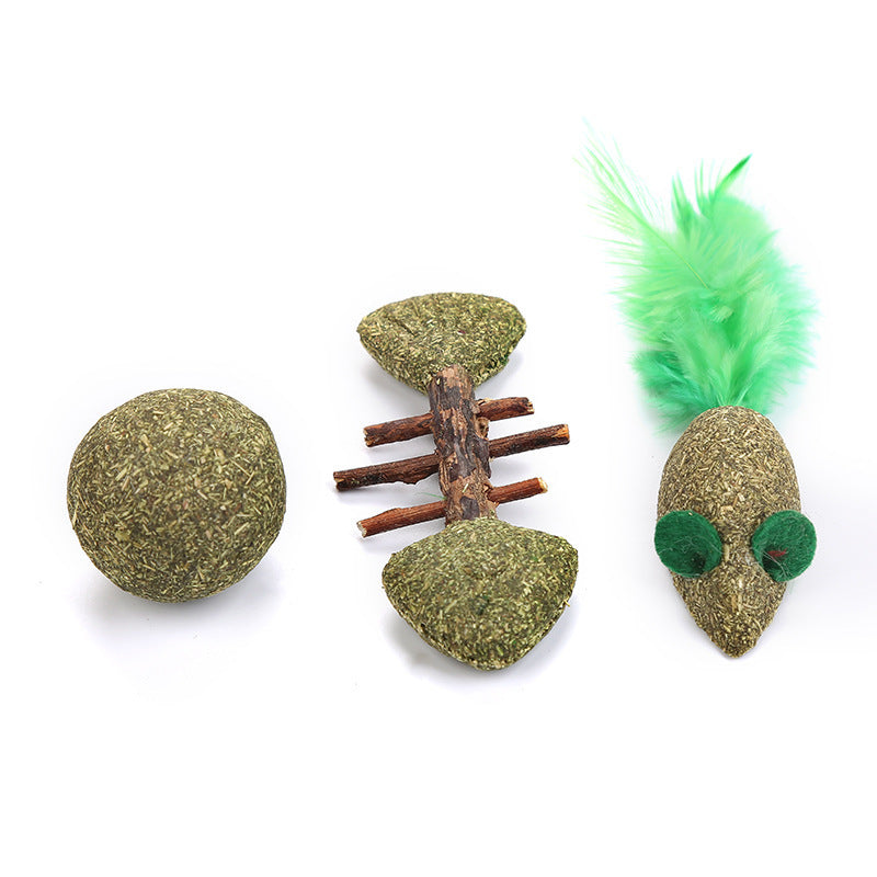 Jouet pour Chat en Catnip Polygonatum - Poisson, Souris, Boule