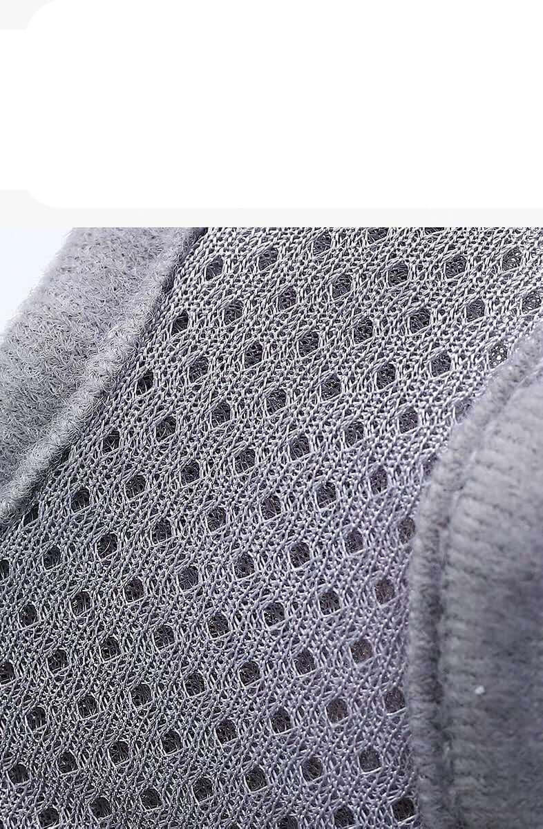 Détail en mesh léger et respirant du Harnais DogEZAsh pour chien, offrant confort et sécurité.
