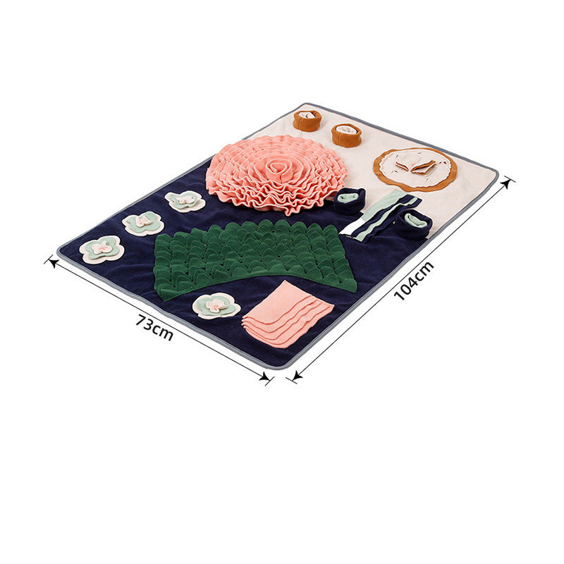 Tapis de Reniflement de Style Western pour Chiens