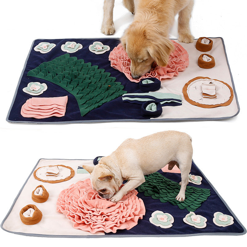 Tapis de Reniflement de Style Western pour Chiens
