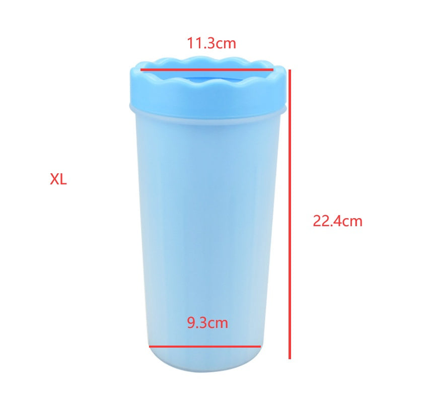 Gobelet Lavage Pattes Chien en Silicone