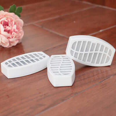 Filtres de rechange pour fontaine à eau pour chats, garantissant une eau propre et fraîche.