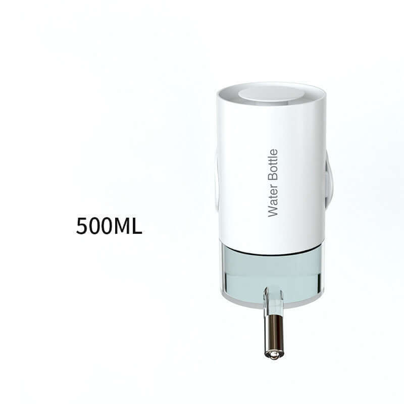 Distributeur d'eau suspendu pour animaux, 500ML, facile à installer sur cage ou chenil.