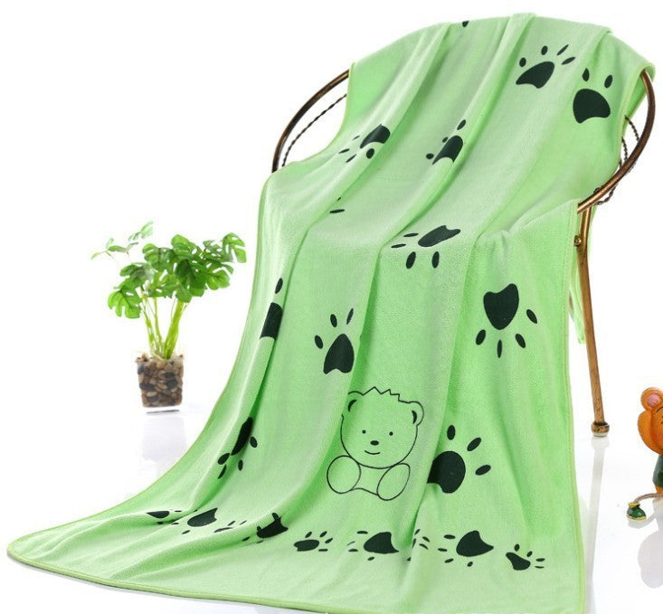 Serviette de Bain Super Absorbante pour Chien