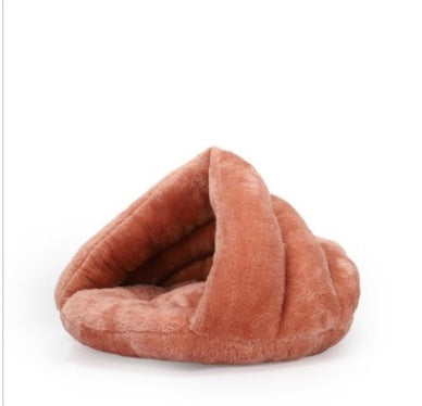 Nid pour Chien en Velours Arctic Triangle - Lit Chaleureux