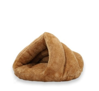 Nid pour Chien en Velours Arctic Triangle - Lit Chaleureux