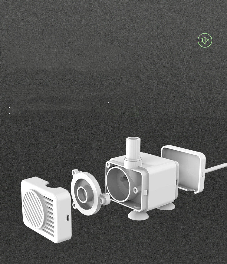 Distributeur d'eau automatique AI Lux, pièces démontées, design moderne et pratique pour animaux de compagnie.
