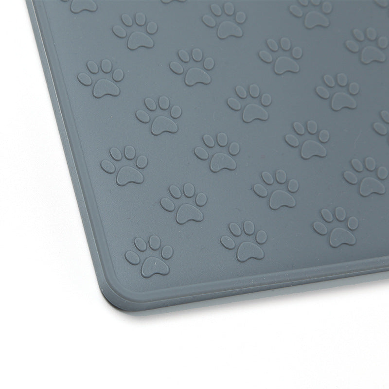 Tapis pour Animaux Étanche en Silicone