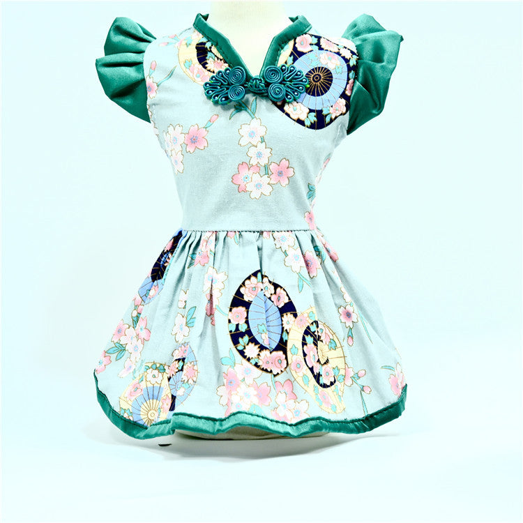 Robe de Chien Princesse Chinoise