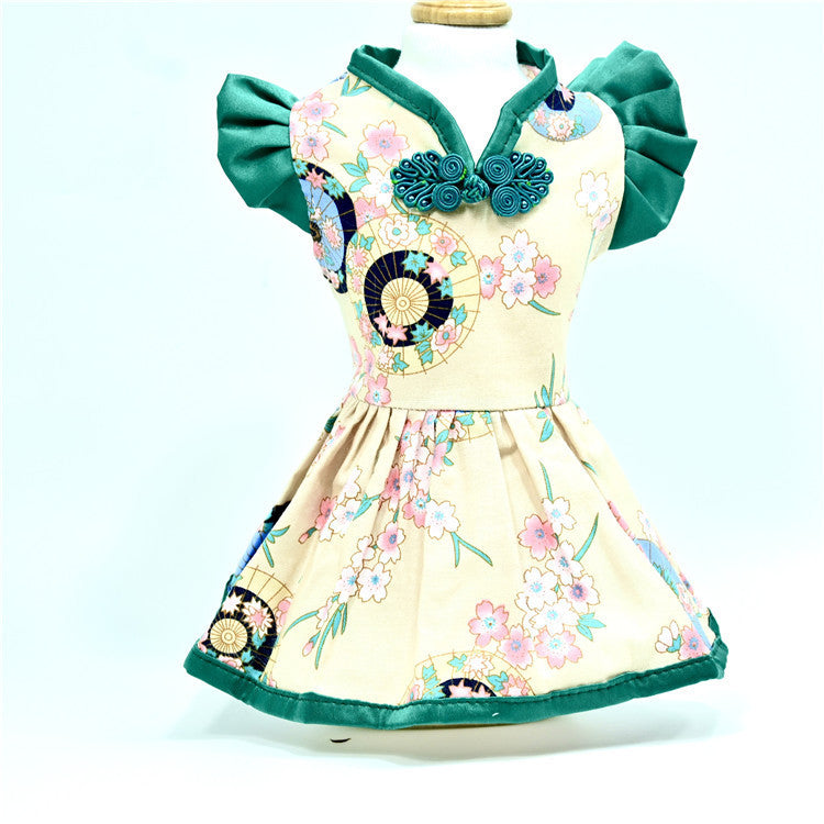 Robe de Chien Princesse Chinoise