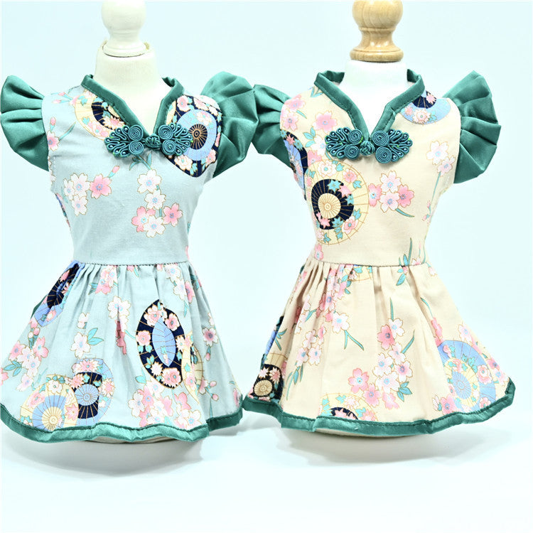 Robe de Chien Princesse Chinoise