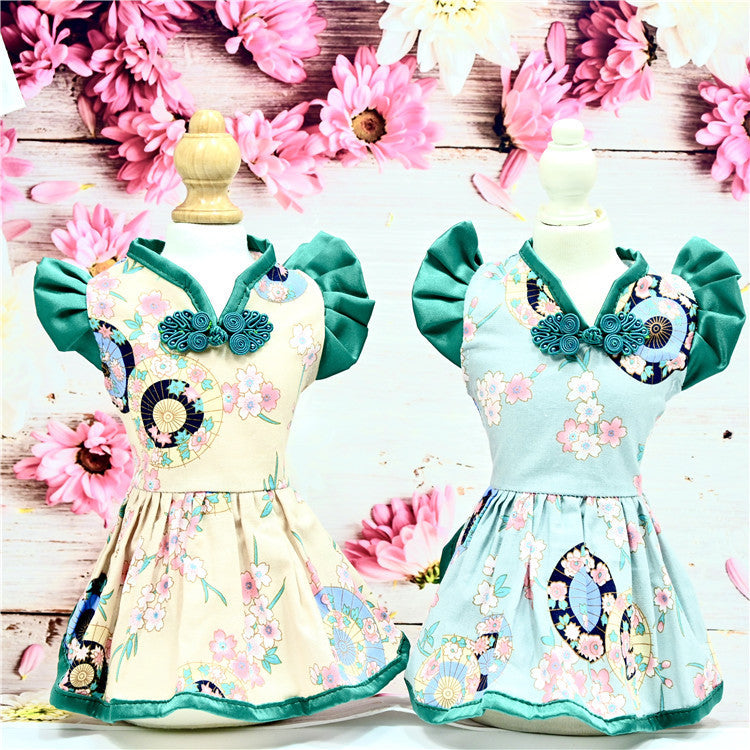 Robe de Chien Princesse Chinoise