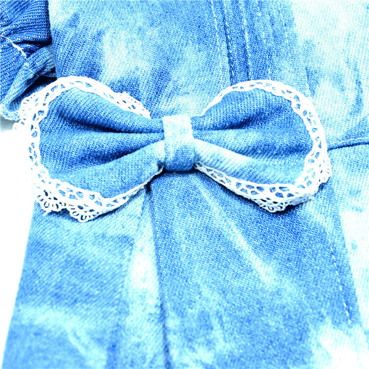 Jupe en Denim Respirant pour Animaux