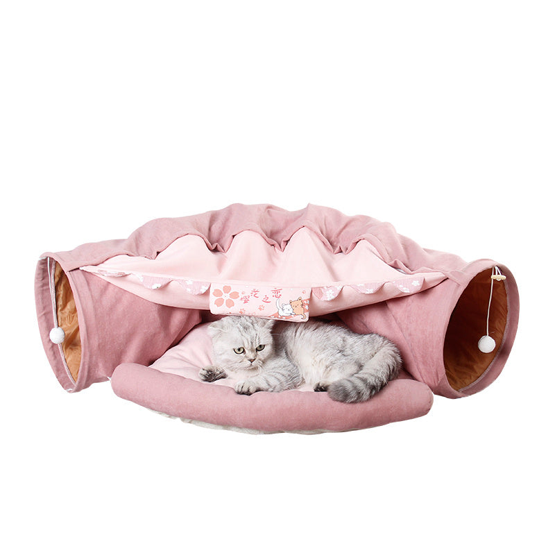 Tunnel de Jeu Interactif pour Chats
