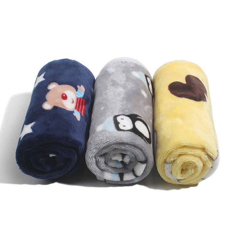Couverture Quatre Saisons Coussin de Chenil en Fausse Laine Corail