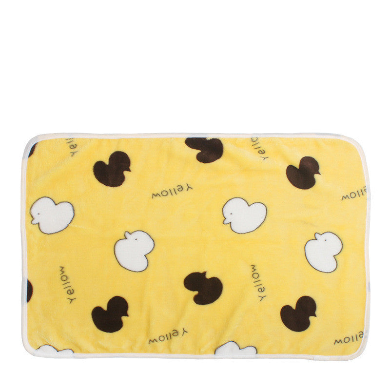 Couverture Quatre Saisons Coussin de Chenil en Fausse Laine Corail