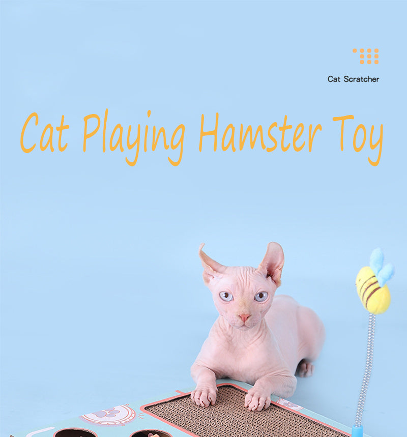 Jouet pour Chat Teaser Whack-A-Mole