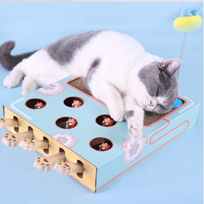 Jouet pour Chat Teaser Whack-A-Mole